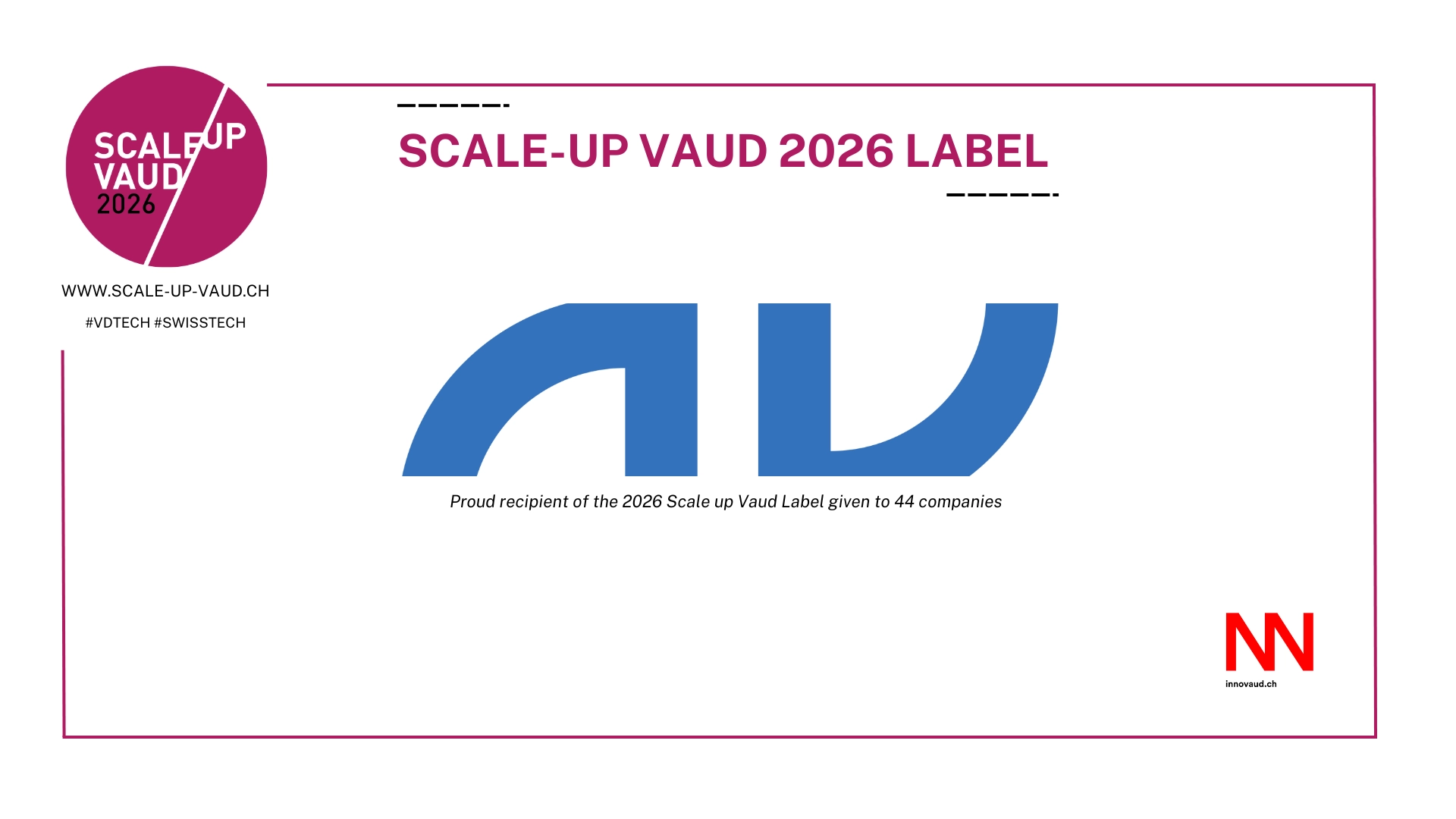 Label Scale Up Vaud